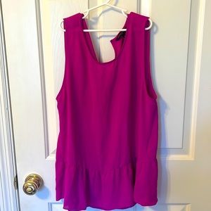 Magenta blouse